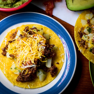 Idaho® Potato Tostada Melts