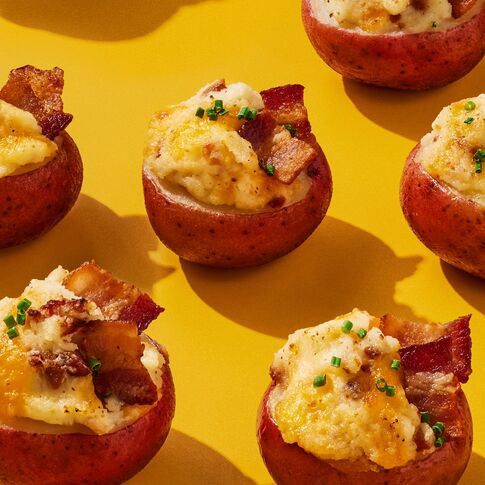 Salt-Roasted Twice-Baked Potatoes