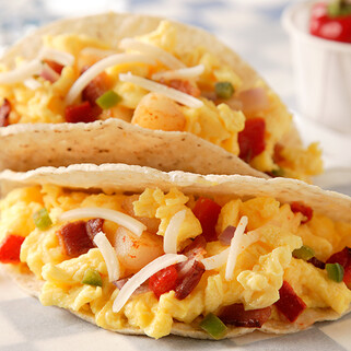 Texas-Style Egg and Idaho® Potato Tacos