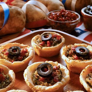 Idaho® Potato Pesto Bites