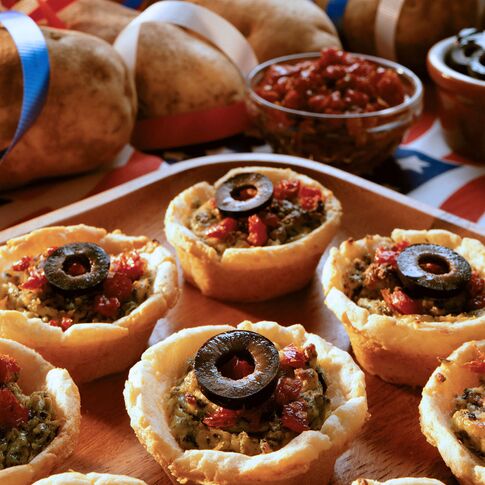 Idaho® Potato Pesto Bites