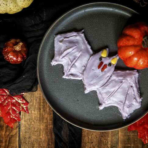 Creepy Idaho® Potato Critters: Purple Vampire Bat