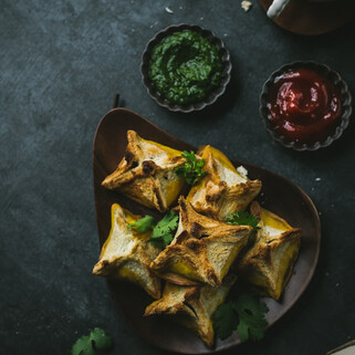 Baked Bread Pakoras with Idaho® Potatoes