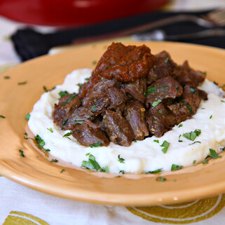 Lamb and Idaho® Potato Diablo 