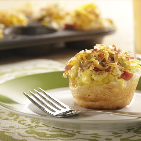 Idaho® Potato Cheesy Biscuit Scramble