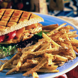 Lemon-Pepper Parmesan Fries