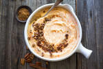Creamy Carrot Mashed Potatoes with Pecans