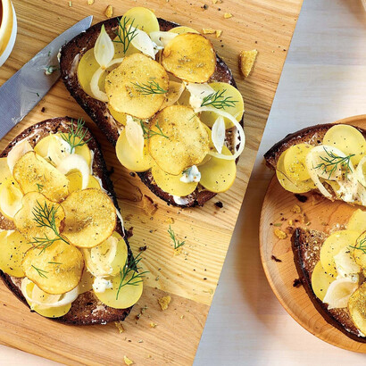 Potato Smørrebrød