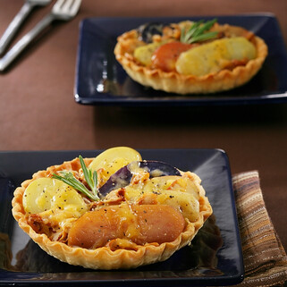 Confit of Idaho® Fingerling Potato Tart