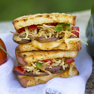 Hashbrown Veggie Melt