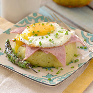 Breakfast Potato Timbale 