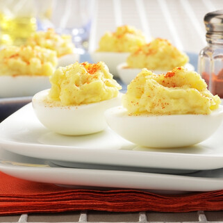 Deviled Eggs A La Idaho® Potatoes 