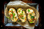 Roasted Artichoke and Virginia Ham Stuffed Idaho® Potatoes 