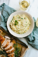 Creamy Buttermilk and Parsley Mashed Potatoes