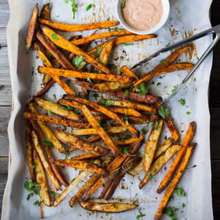  Baked Harissa Fries 