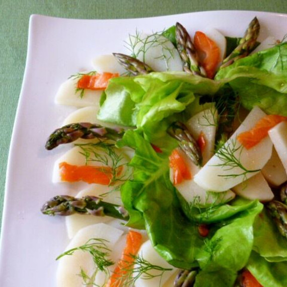 Idaho® Potato and Smoked Salmon Salad