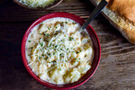 White Cheddar/Chipotle Smashed Potatoes