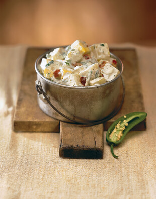 Ensalada de Papa de Idaho® con Chiles Jalapeños