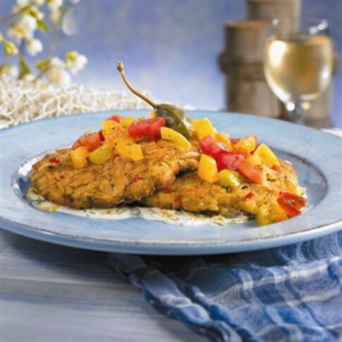 Dungeness Crab Idaho® Potato Pancakes