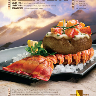 Lobster Stuffed Idaho® Potatoes