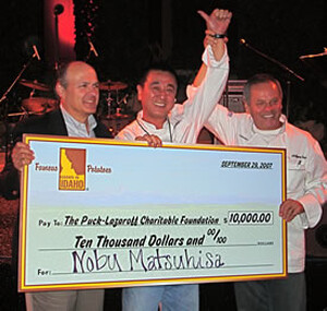 Super Chef Nobu Matsuhisa Wows With New Idaho Roll