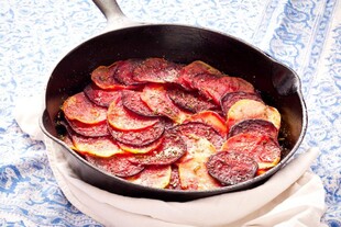 Potato and Beet Galette
