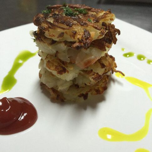 Idaho® Potato and Apple Pancakes