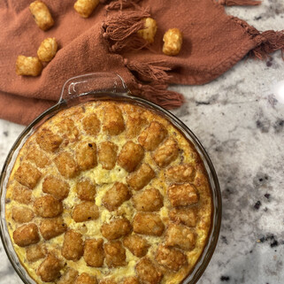 Breakfast Tots Frittata
