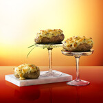 Twice Baked Idaho® Potato with Truffles and Cheddar