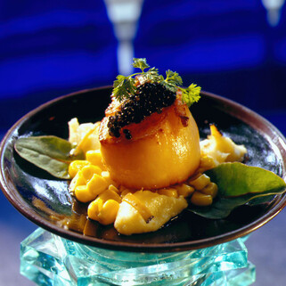 Nantucket Sea Scallops, Sweetcorn & Morels