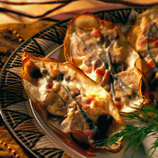 Potato and Wild Mushroom Ravioli