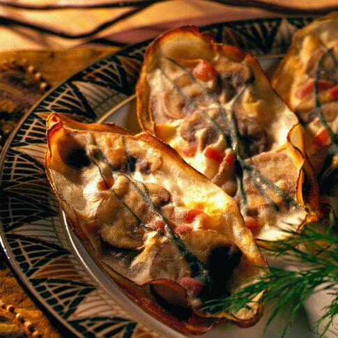 Potato and Wild Mushroom Ravioli