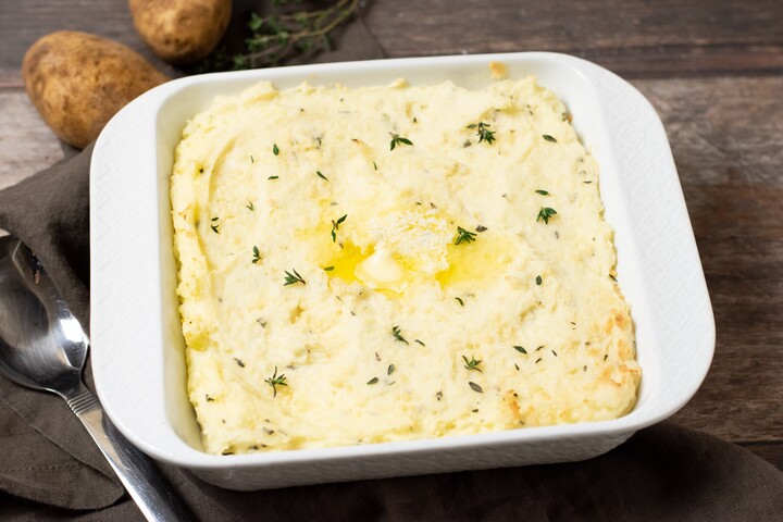 Homemade Cream Cheese Mashed Potatoes | Idaho Potato Commission