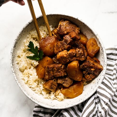 Singaporean-Braised Pork Belly