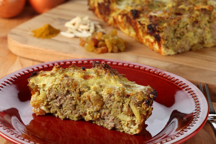 Idaho® Potato South African Curried Meatloaf (Bobotie)