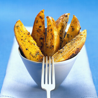 Grilled Crispy Idaho® Potato Wedges