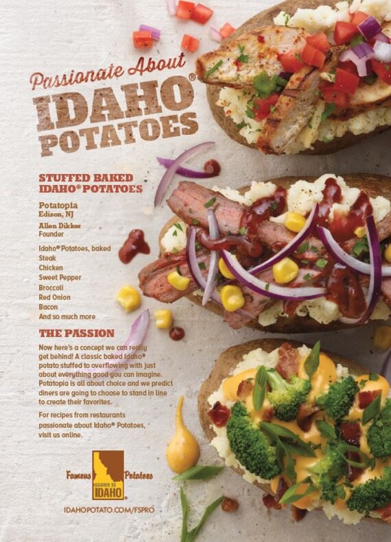 Stuffed Baked Idaho® Potatoes