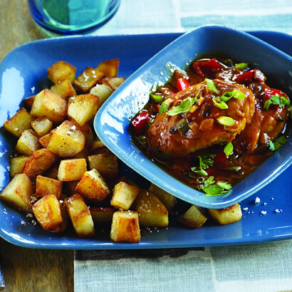 Roasted Chicken And Potato Sarciado