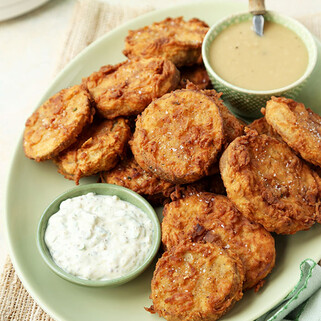 Chicken Fried Idaho® Potatoes with Smoked Potato Remoulade
