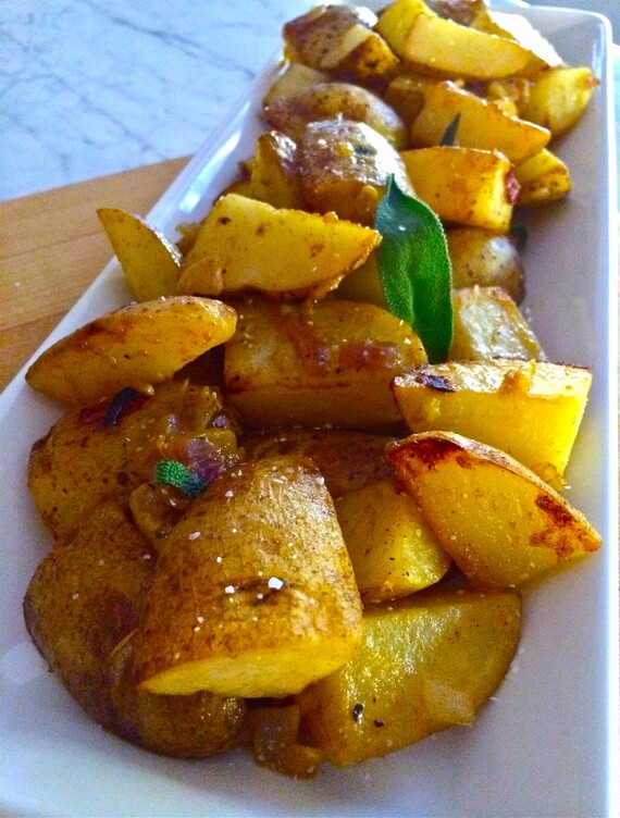 Roasted Honey Mustard Idaho® Potatoes With Fresh Sage