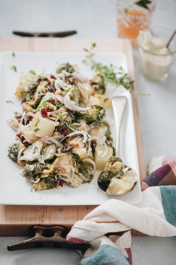Idaho® Potato and Brussels Sprouts Warm Salad