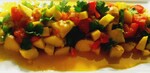Garden Potato Salad w/Jalapeno Honey Mustard Vinaigrette
