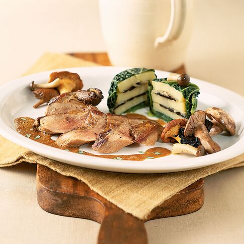 Idaho® Potato Cabbage Torte