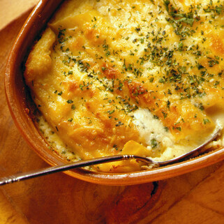Crisp Pasta Shells Stuffed with Idaho® Potatoes and Cheese