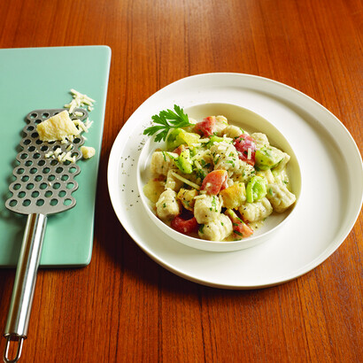 Potato Gnocchi With Heirloom Tomato And Ricotta