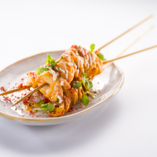 Spiralized Idaho Potato Skewers