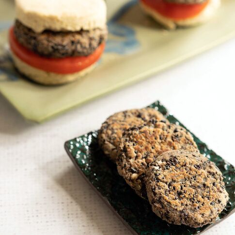 Vegan Potato Breakfast Sausage Patties