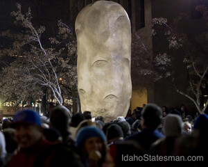 Two Big Idaho® Potatoes Ring in the New Year