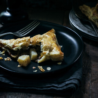 Batwing Pies (Potato and Beef Cornish Pasties)