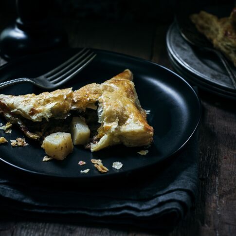 Batwing Pies (Potato and Beef Cornish Pasties)